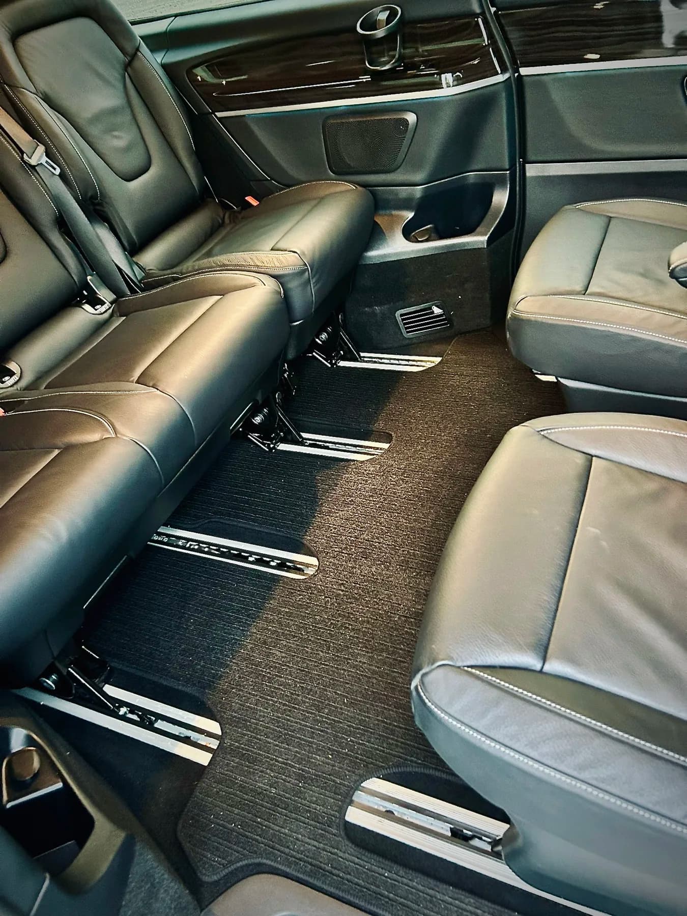 Passenger seating after valeting