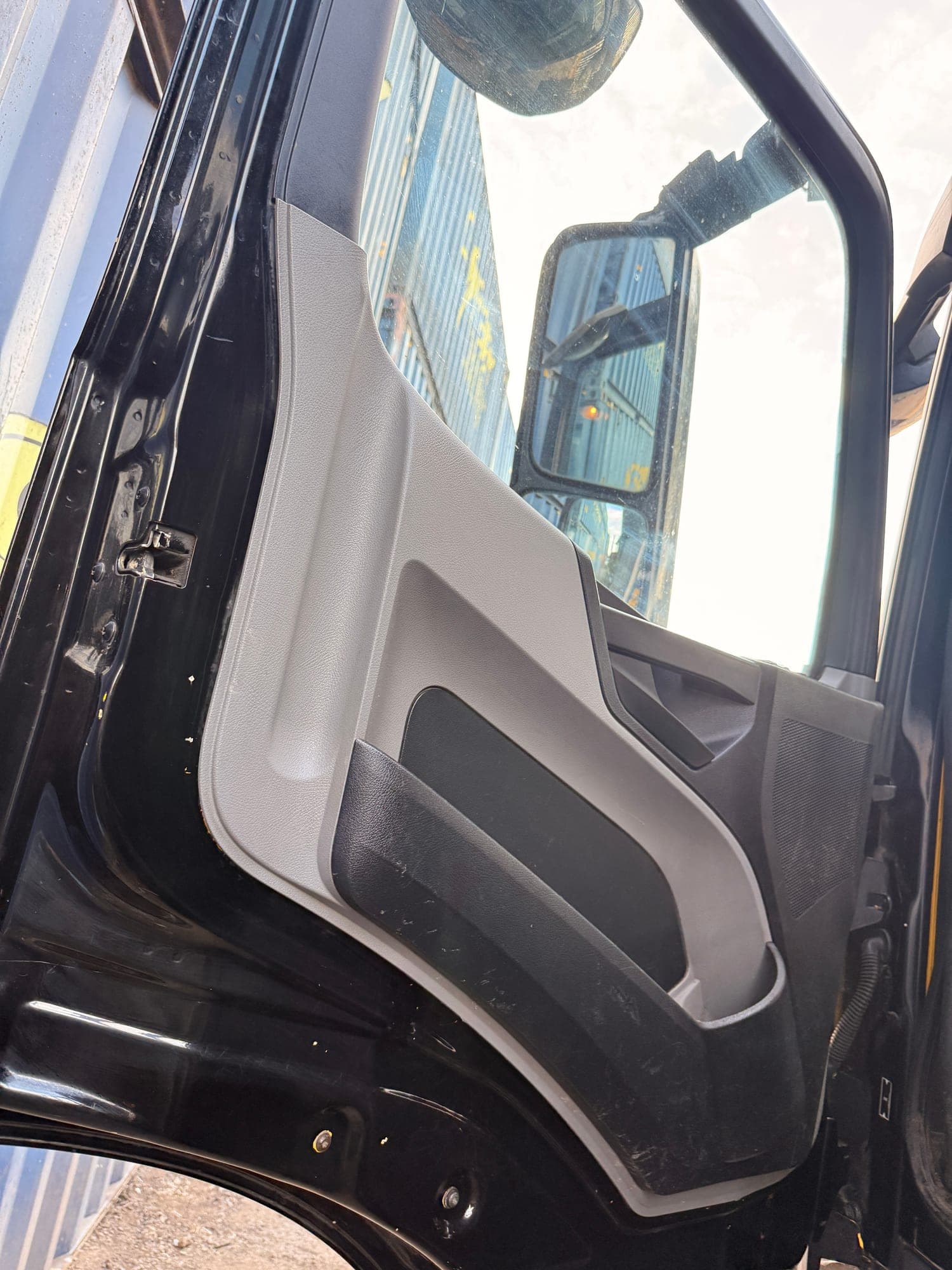 Detailed commercial cab interior cleaning